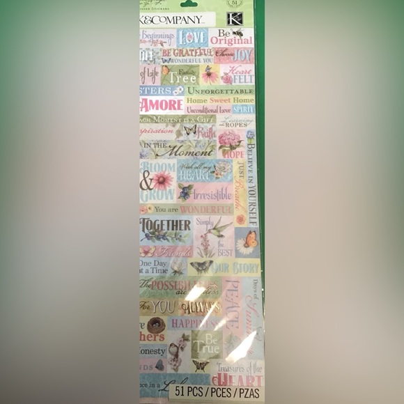 Bundle of 5 packs of stickers - Picture 2 of 6